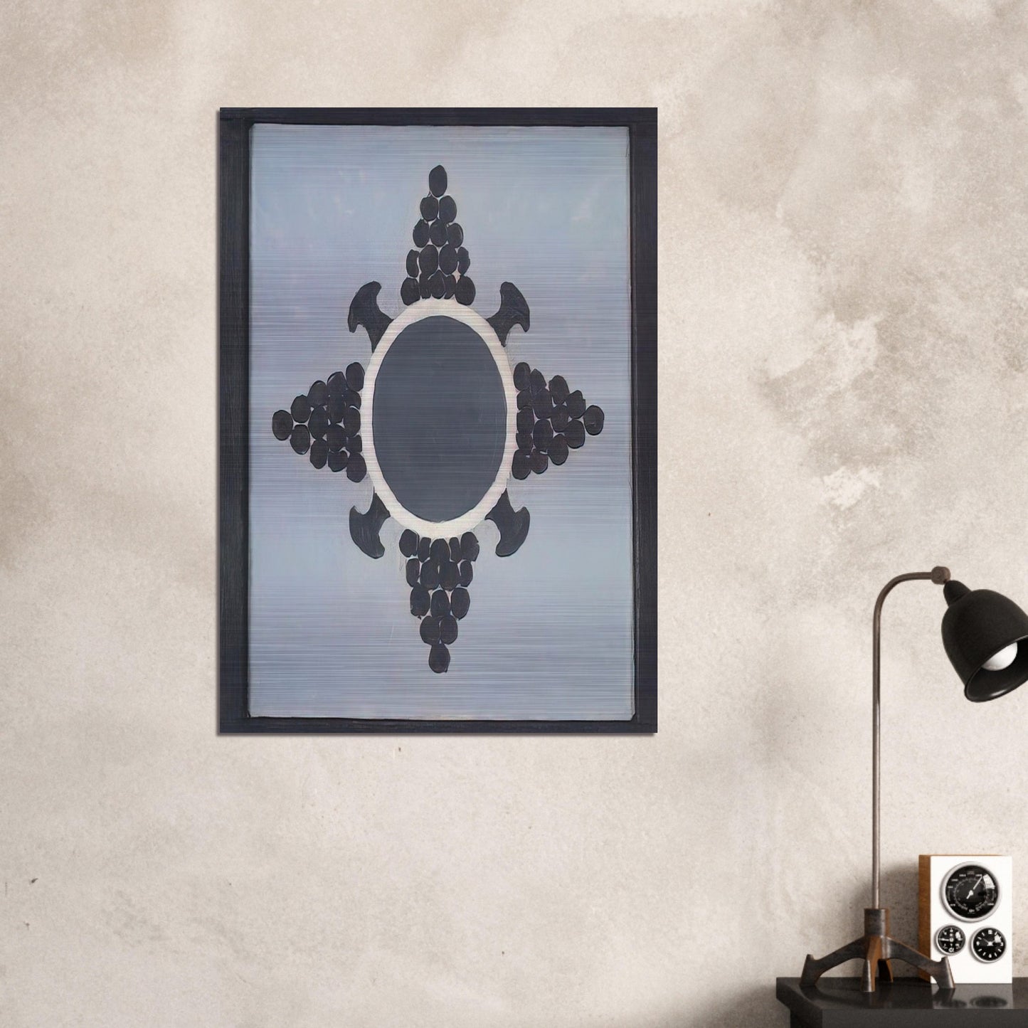 Mandala - 1955 - Forrest Bess Brushed Aluminum Print - 70x100 cm / 28x40 inches | Forrest Bess Aluminum Print | Forrest Bess Prints