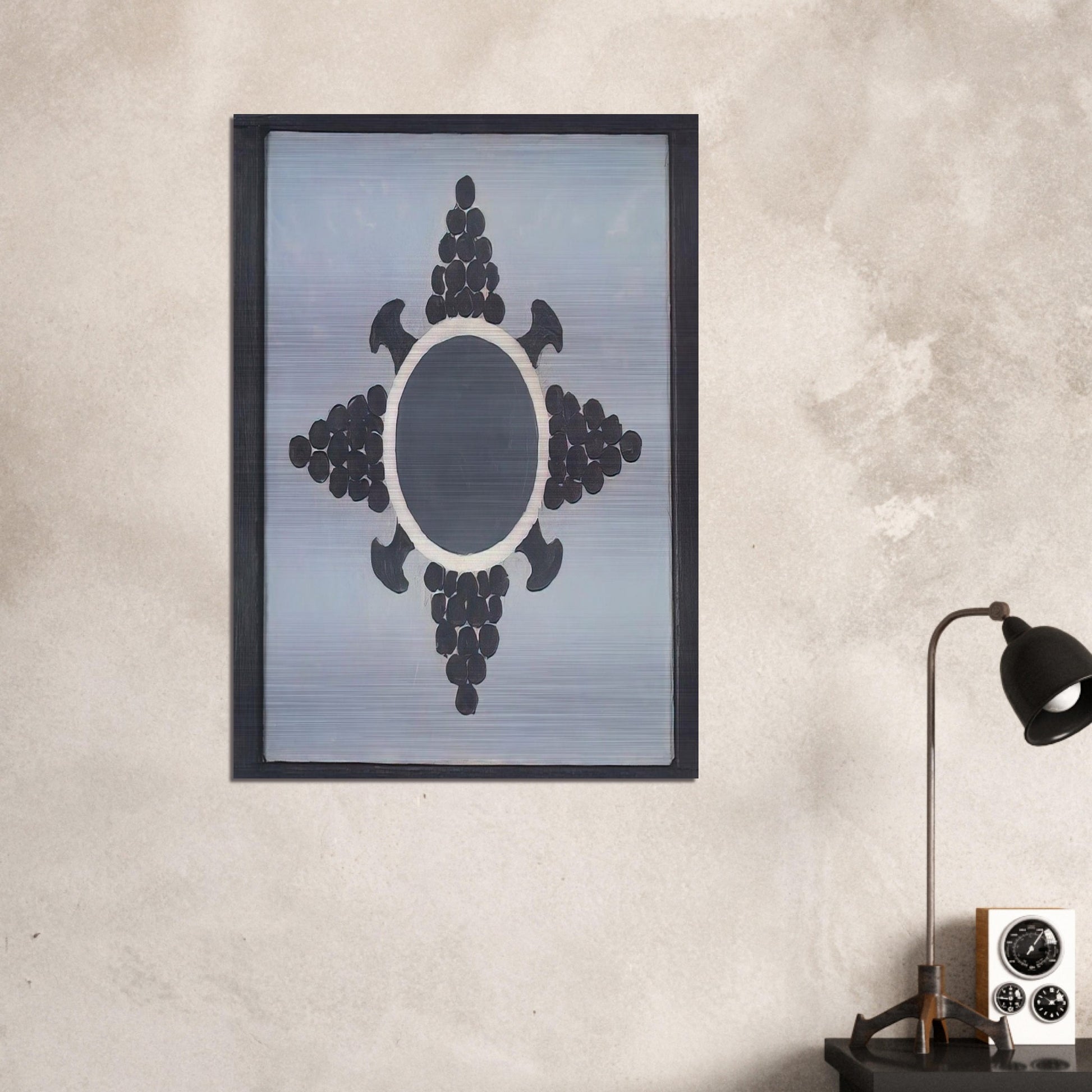 Mandala - 1955 - Forrest Bess Brushed Aluminum Print - 70x100 cm / 28x40 inches | Forrest Bess Aluminum Print | Forrest Bess Prints