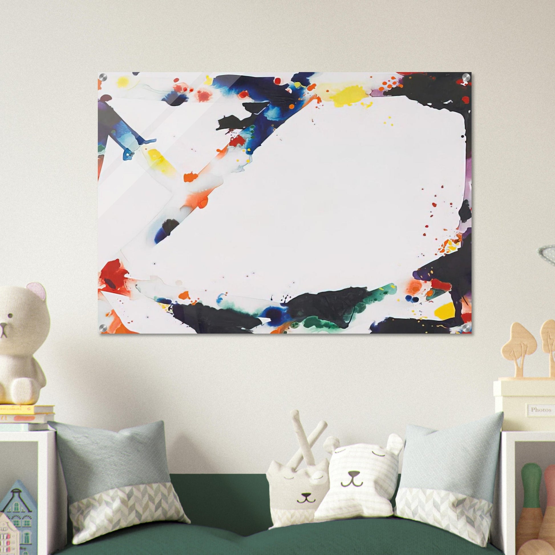 Angel Trails - Sam Francis Acrylic Print - 70x100 cm / 28x40″ inches | Sam Francis Wall Art | Sam Francis Prints