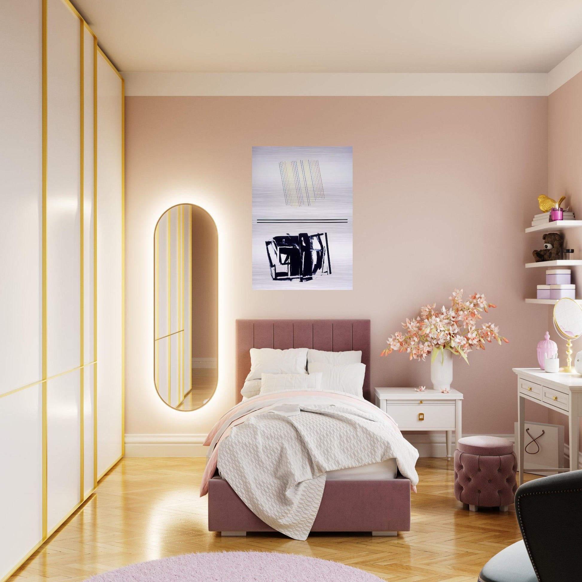 Mother Of All Paintings - 1990 - Ronnie Landfield Brushed Aluminum Print - 70x100 cm / 28x40 inches | Ronnie Landfield Aluminum Print | Ronnie Landfield Prints