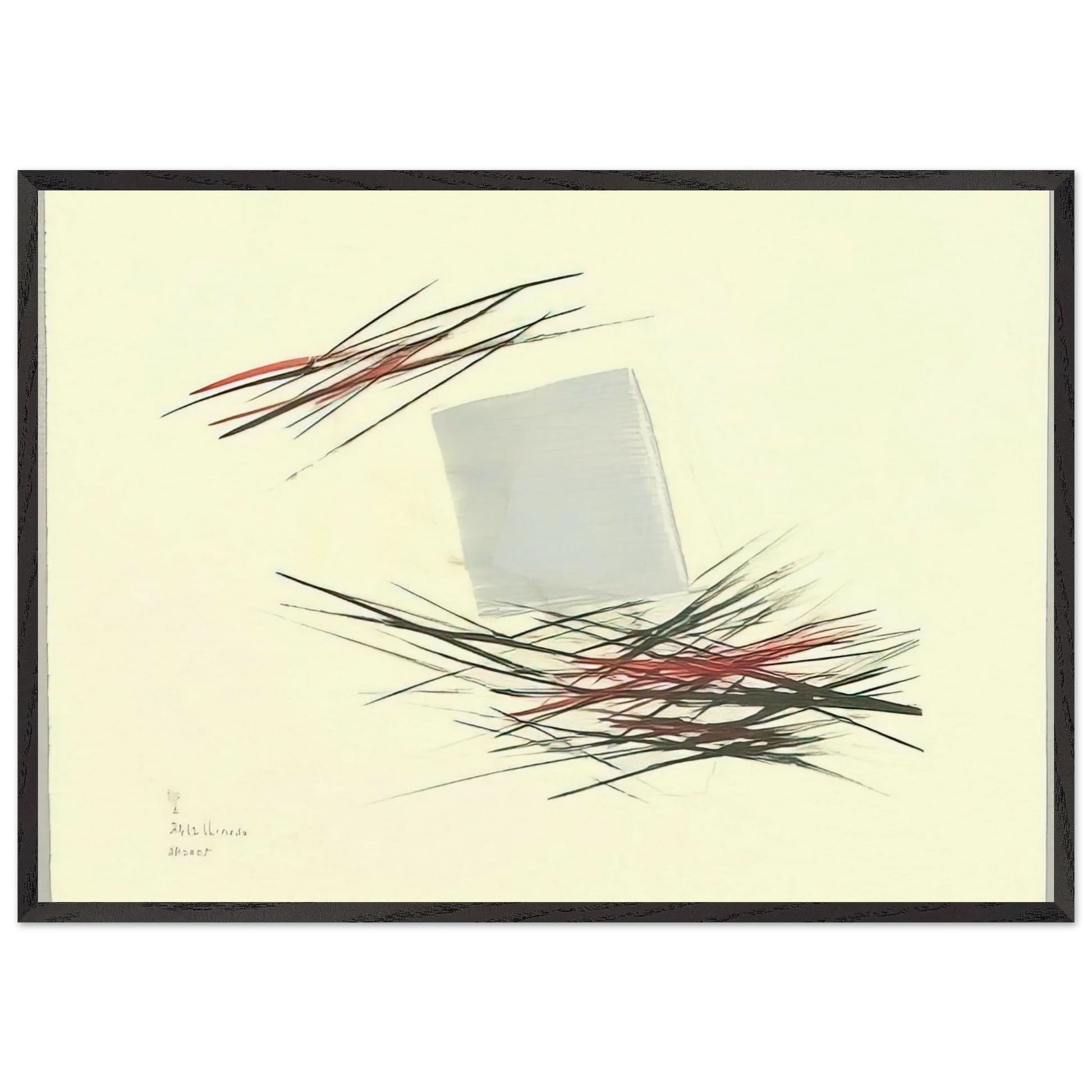 Hope - 2005 - Toko Shinoda Framed Art Print – Black Wooden Frame - Default Title - -Framed Art Print