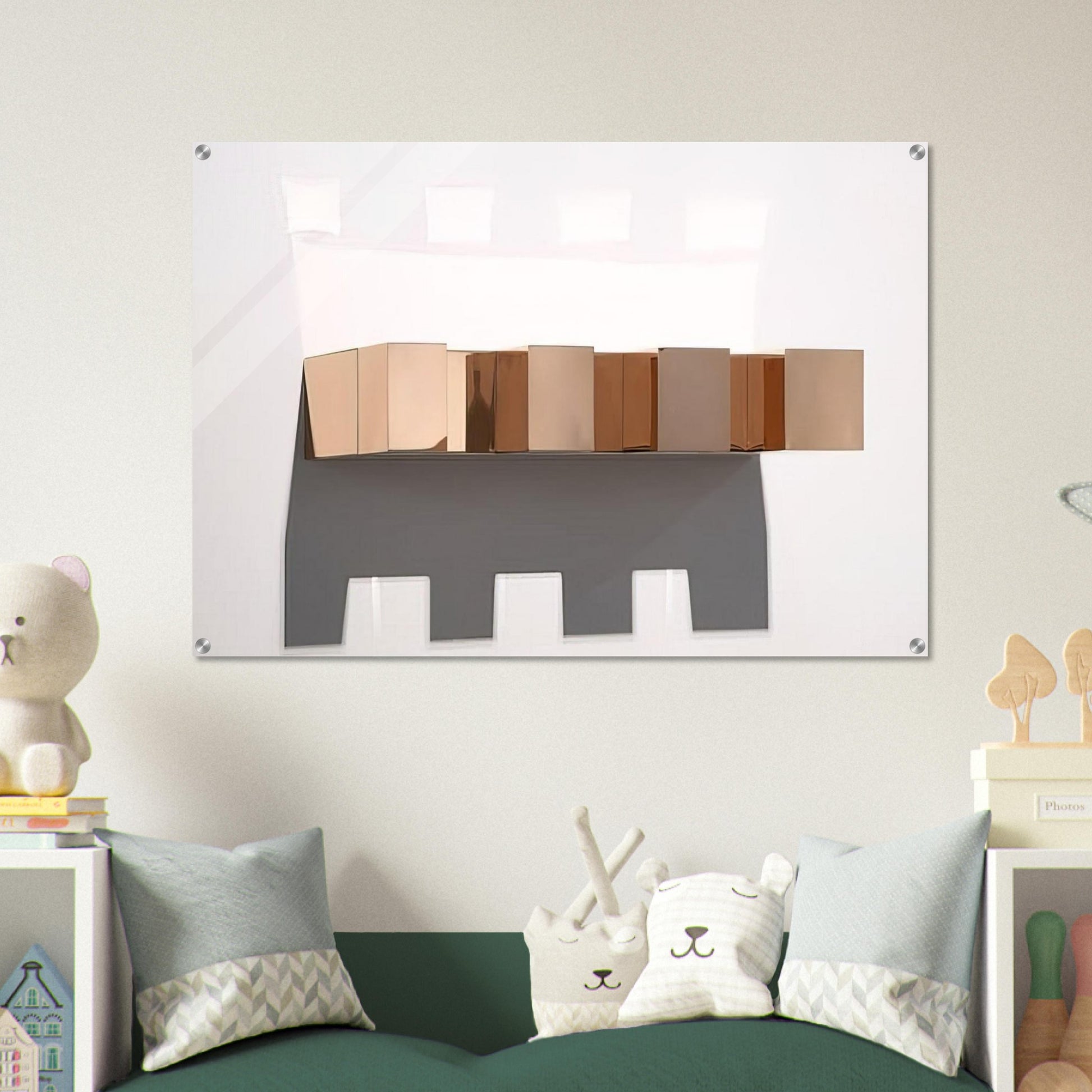 Untitled 72-22 Bernstein - 1972 - Donald Judd Acrylic Print - 70x100 cm / 28x40″ inches | Donald Judd Wall Art | Donald Judd Prints