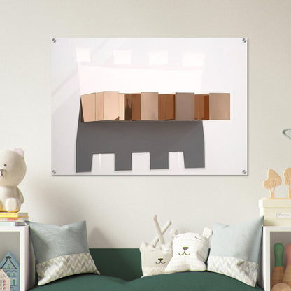 Untitled 72-22 Bernstein - 1972 - Donald Judd Acrylic Print - 70x100 cm / 28x40″ inches | Donald Judd Wall Art | Donald Judd Prints