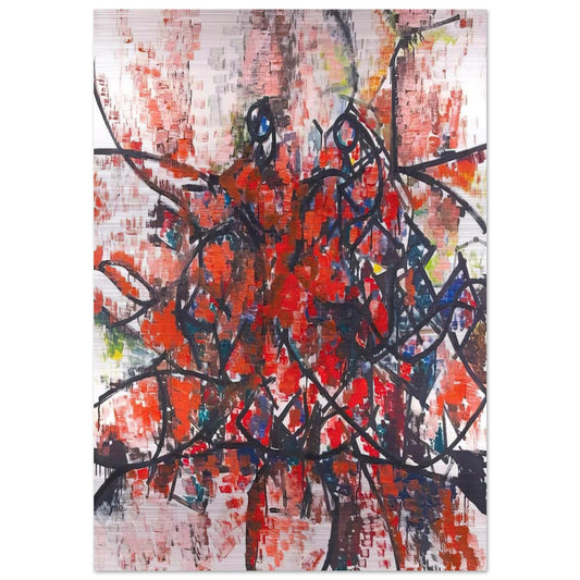 Mambo - 1956 - Robert Goodnough Brushed Aluminum Print - 70x100 cm / 28x40 inches | Robert Goodnough Aluminum Print | Robert Goodnough Prints