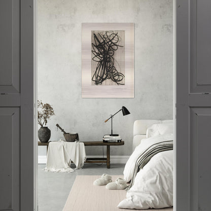 Composition - 1948 - Hans Hartung Brushed Aluminum Print - 70x100 cm / 28x40 inches | Hans Hartung Aluminum Print | Hans Hartung Prints