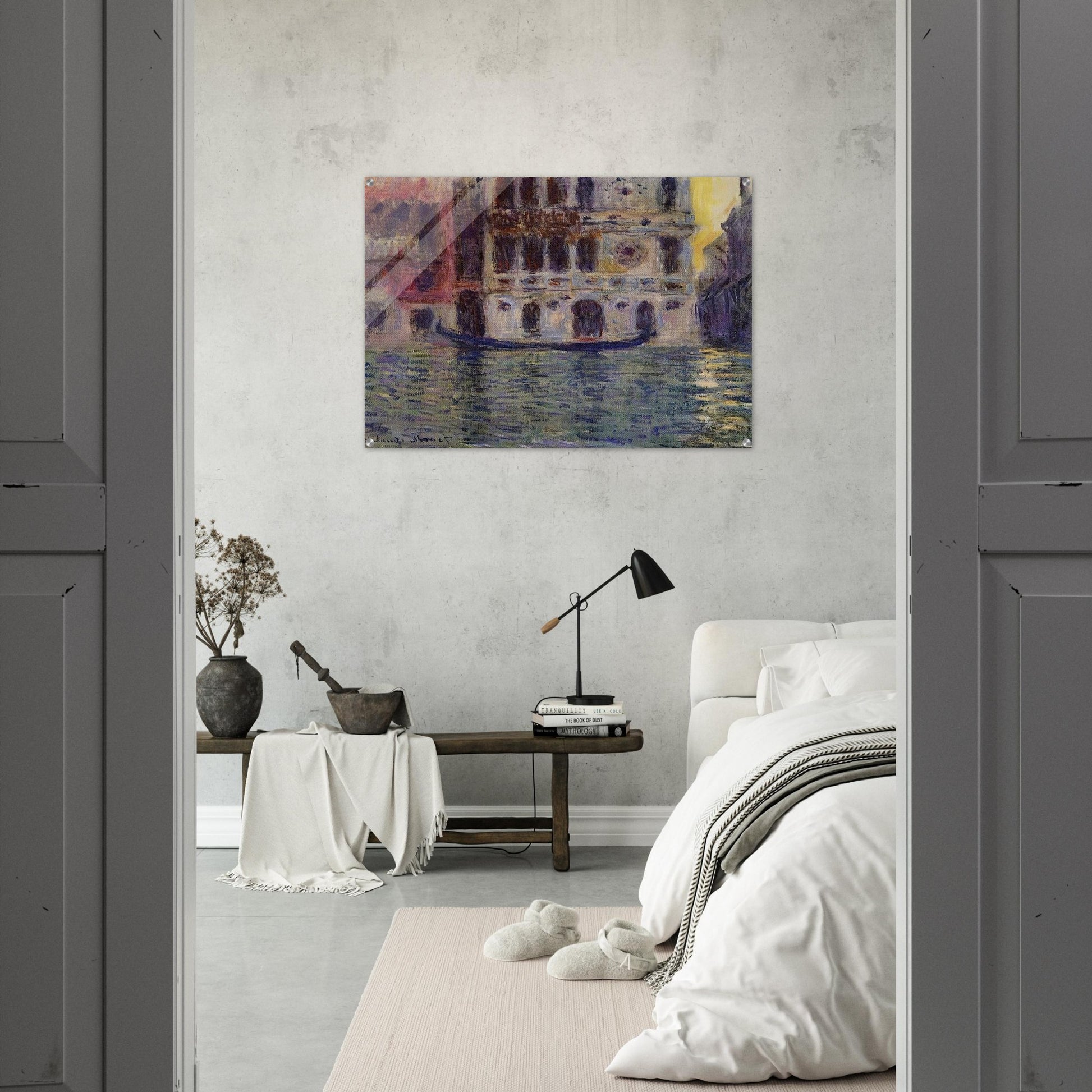 Palazzo Dario 3 - claude monet Acrylic Print - 70x100 cm / 28x40″ inches