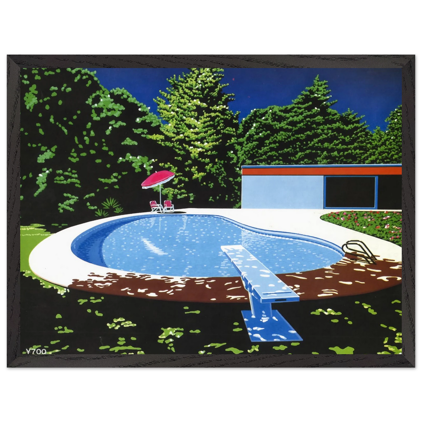 Hiroshi Nagai - NIAGARA 07SH 944 Wall Art - 60x80 cm / 24x32 inches - Fine Art Poster - -