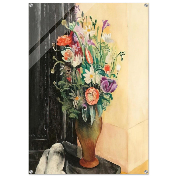 FLOWERS 1919 - Moise Kisling Acrylic Print - 70x100 cm / 28x40″ inches