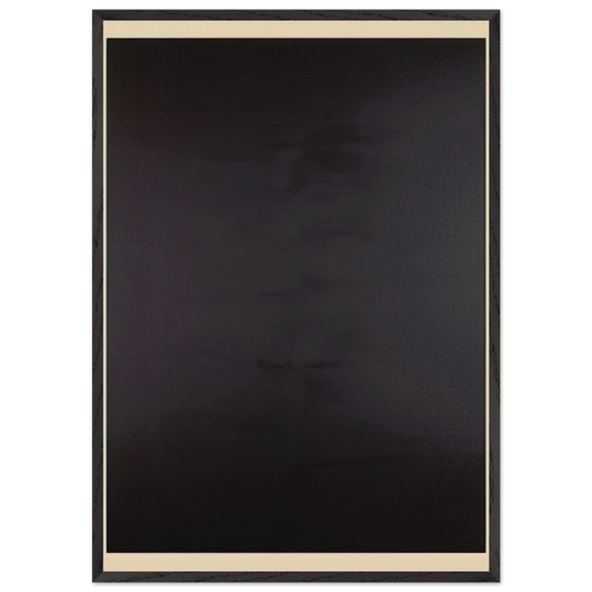 Series Painting 5 - 1966 - Ronnie Landfield Framed Art Print – Black Wooden Frame - Default Title - -Framed Art Print