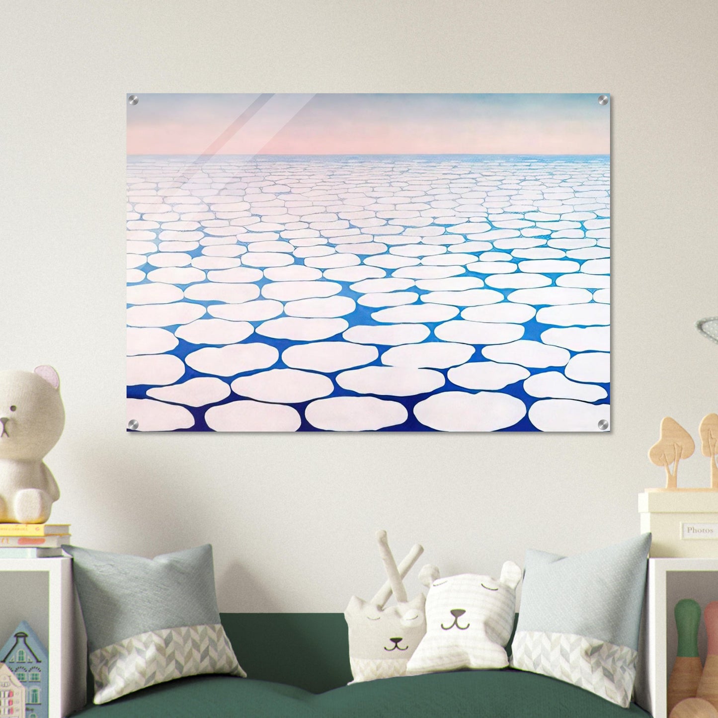 Sky above clouds III - Georgia O'Keeffe Acrylic Print - 70x100 cm / 28x40″ inches | Georgia O'Keeffe Wall Art | Georgia O'Keeffe Prints