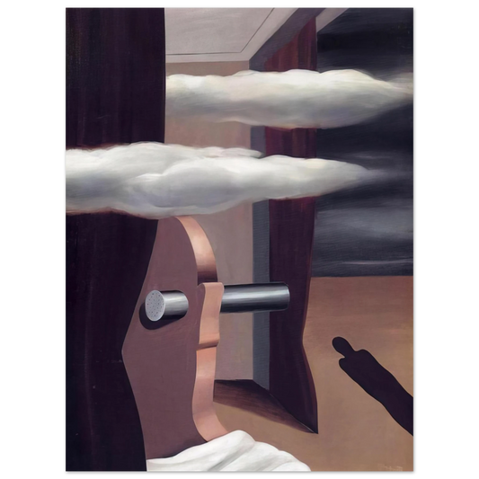 Rene Magritte - THE CATAPULT OF DESERT 1926 Fine Art Poster - Default Title