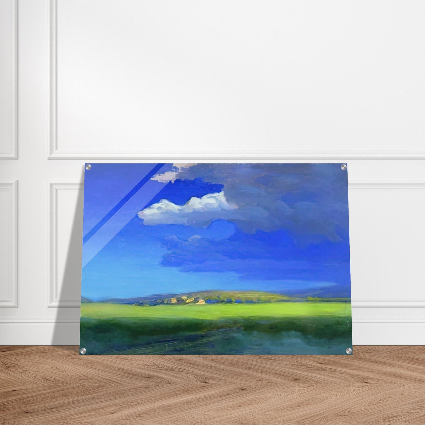 After the thunderstorm - Arkhyp Kuindzhi Acrylic Print - 70x100 cm / 28x40″ inches | Arkhyp Kuindzhi Wall Art | Arkhyp Kuindzhi Prints