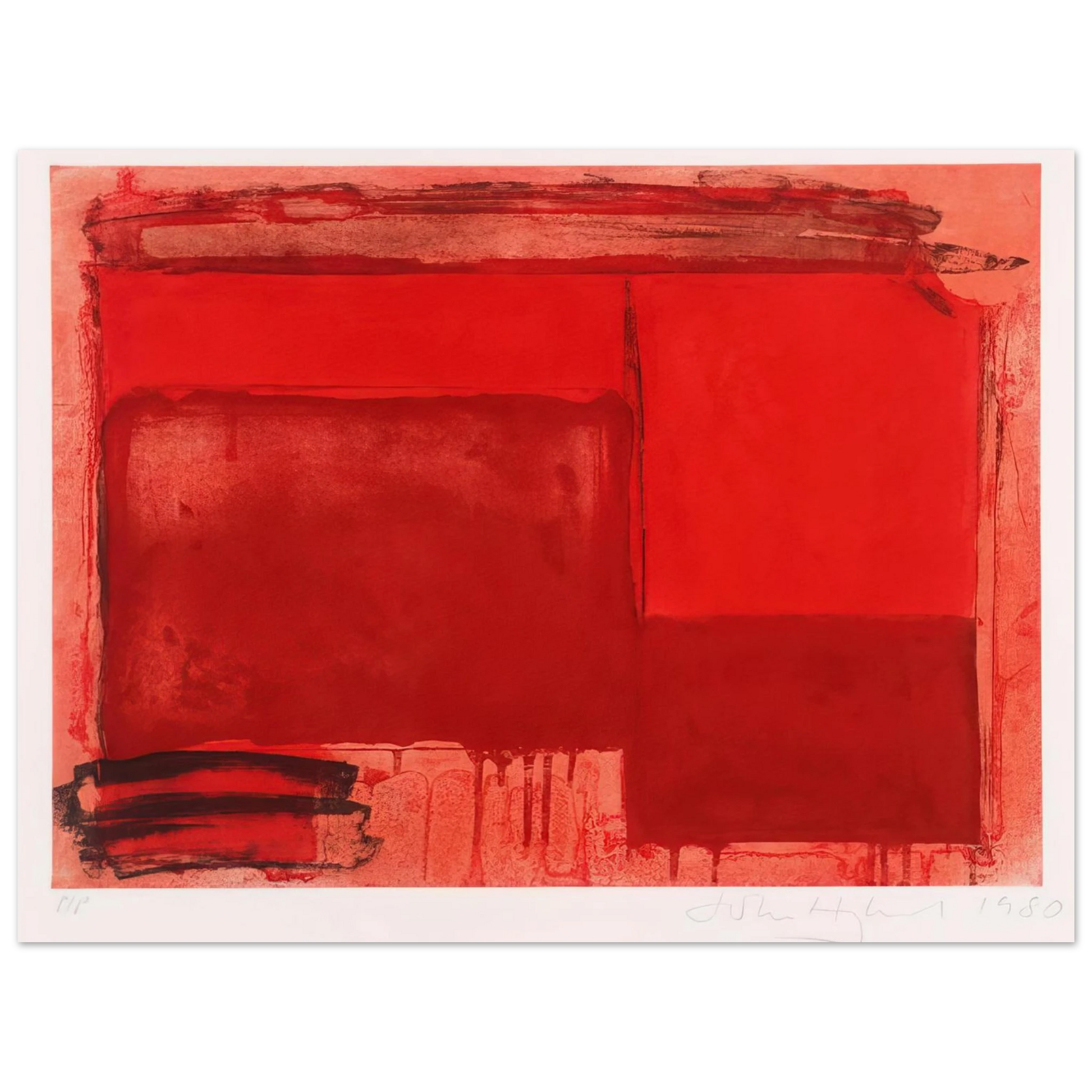 John Hoyland - Tembi - 1980 Fine Art Poster - Default Title