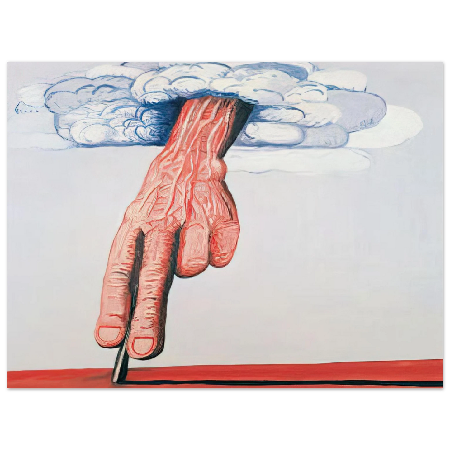 Philip Guston - LINE Fine Art Poster - Default Title