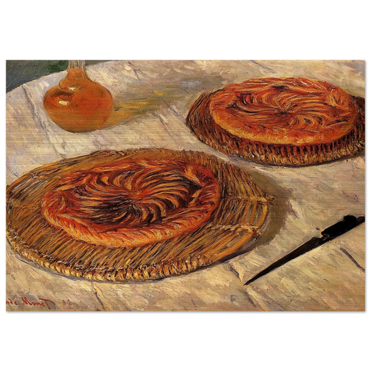 The Galettes - claude monet Brushed Aluminum Print - 70x100 cm / 28x40 inches | claude monet Aluminum Print | claude monet Prints