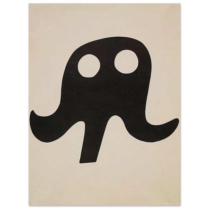 Jean Arp - Mustache Hat  75x100 cm / 30x40inches Fine Art Poster