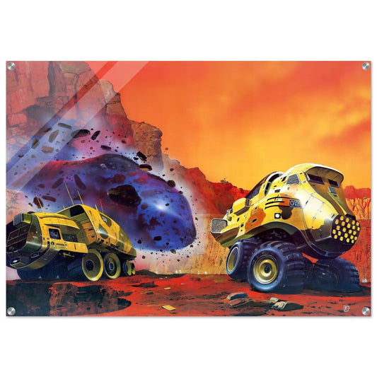 Chris Foss - Chris Foss Acrylic Print - 70x100 cm / 28x40″ inches