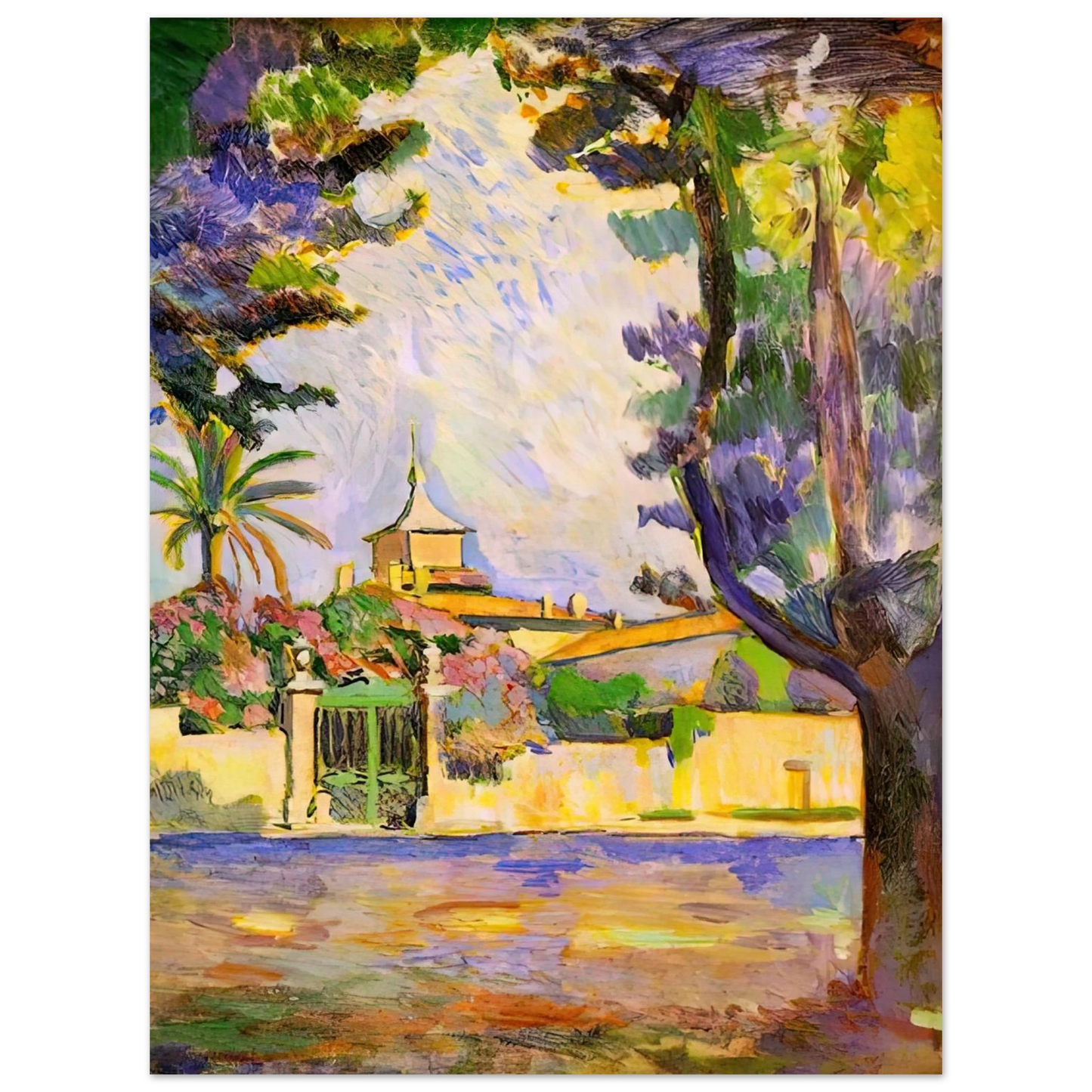 Henri Matisse - PLACE DES LICES ST TROPEZ 1904 Fine Art Poster - Default Title