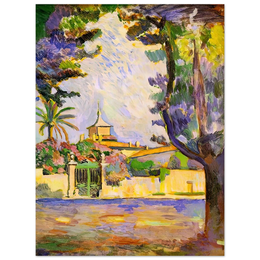 Henri Matisse - PLACE DES LICES ST TROPEZ 1904 Fine Art Poster - Default Title