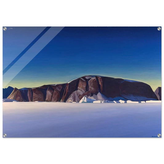 Greenland Coast - Rockwell Kent Acrylic Print - 70x100 cm / 28x40″ inches