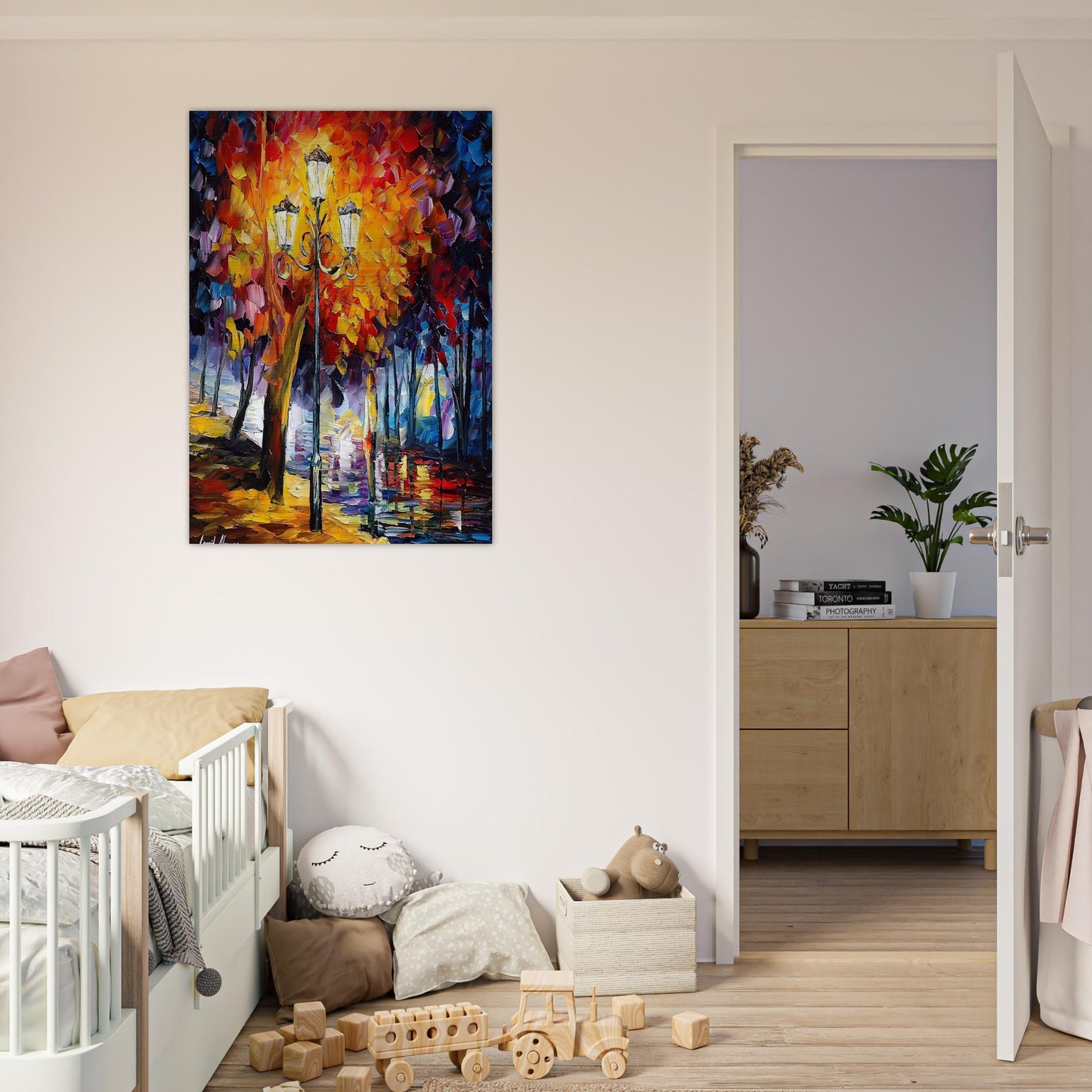 Leonid Afremov - Leonid Afremov Brushed Aluminum Print - 70x100 cm / 28x40 inches | Leonid Afremov Aluminum Print | Leonid Afremov Prints