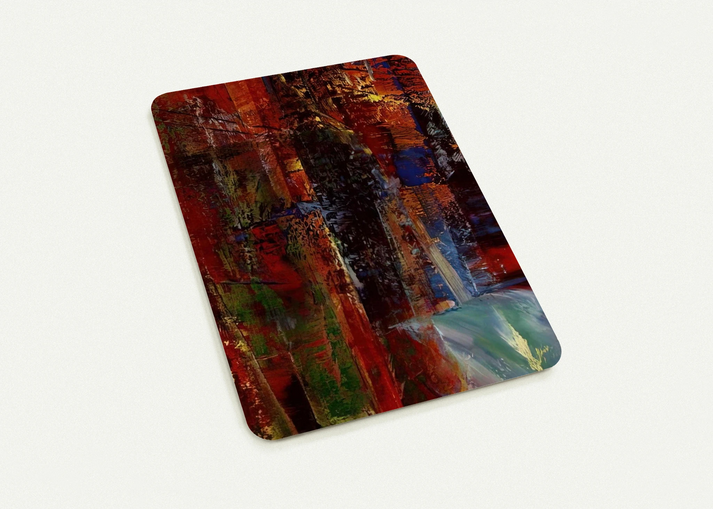 DARK By Gerhard Richter Pack of 10 Post Cards | Gerhard Richter Post Cards | A6 (10.5 x 14.8 cm) - 4.1 x 5.8 inches