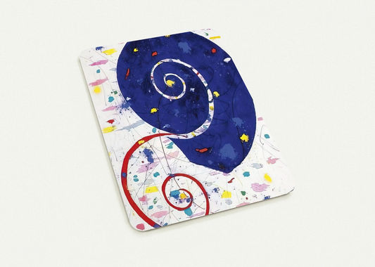 Ammonite  SFM 82-063  By Sam Francis Pack of 10 Post Cards | Sam Francis Post Cards | A6 (10.5 x 14.8 cm) - 4.1 x 5.8 inches