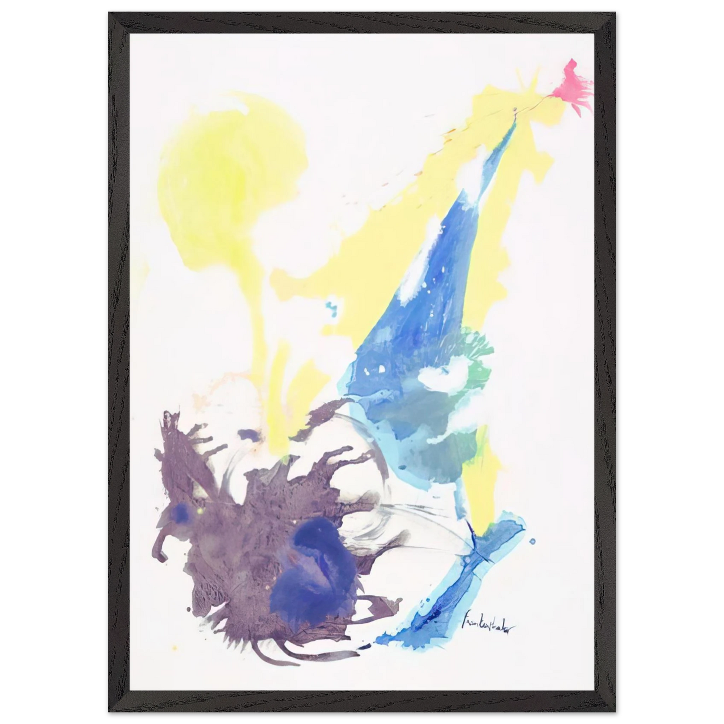 Helen Frankenthaler - Moving Day - 1961 Wall art - 15x20 cm / 6x8 inches - Fine Art Poster - -