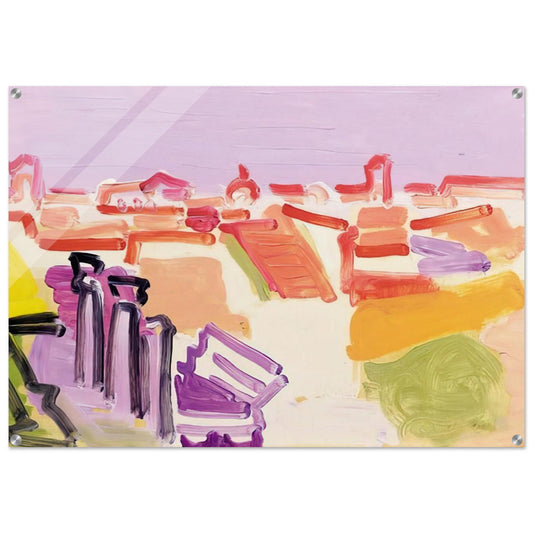 Untitled - Fauvism - Charles Lapicque Acrylic Print - 70x100 cm / 28x40″ inches