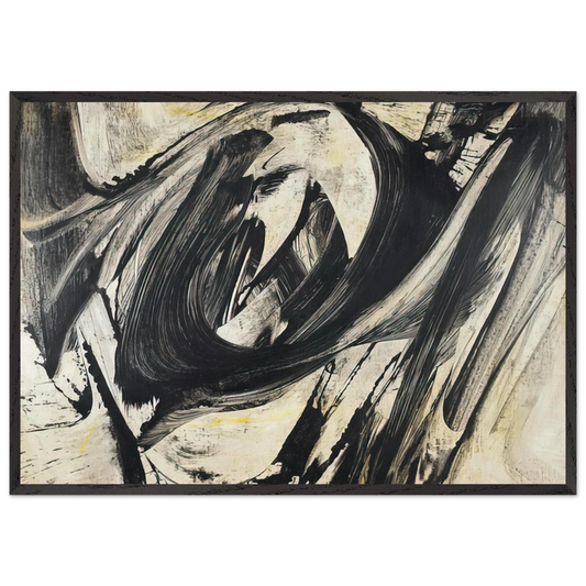 Karant 571957 - Karl Otto Gotz Framed Art Print – Black Wooden Frame - Default Title - -Framed Art Print