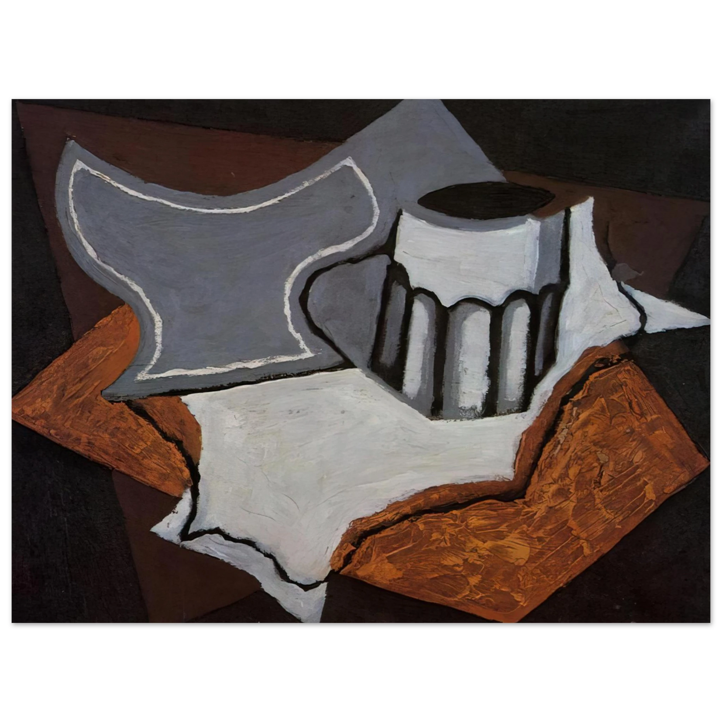 Juan Gris - THE GOBLET 1927 Fine Art Poster - Default Title