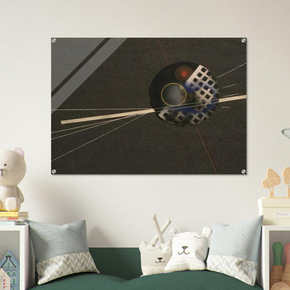 Emery Paper collage - Laszlo Moholy-Nagy Acrylic Print - 70x100 cm / 28x40″ inches | Laszlo Moholy-Nagy Wall Art | Laszlo Moholy-Nagy Prints