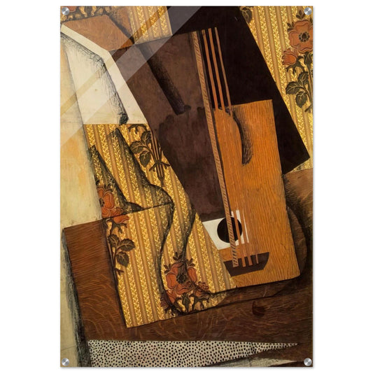 THE GUITAR 1914 - Juan Gris Acrylic Print - 70x100 cm / 28x40″ inches