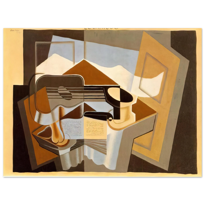 Juan Gris - THE MOUNTAIN LE CANIGOU 1921  75x100 cm / 30x40inches Fine Art Poster