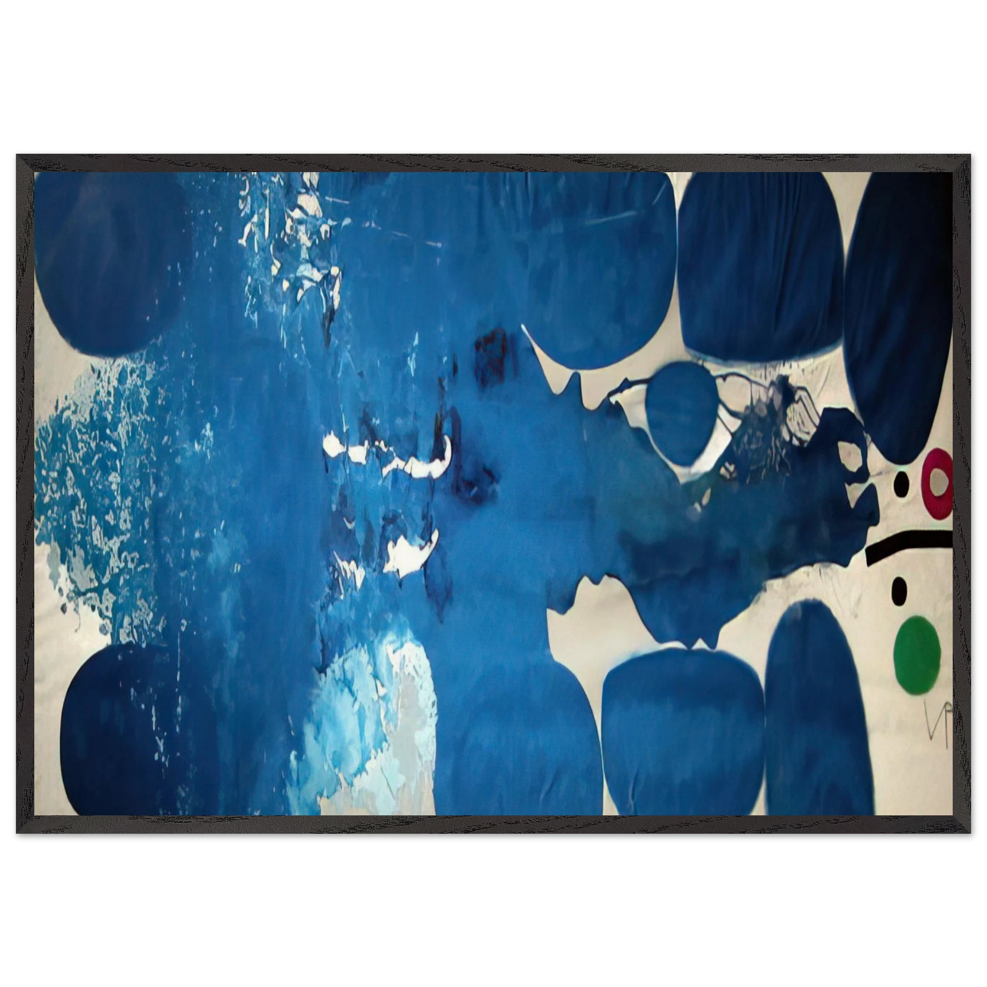 A Tree Full of Birds 2 - 1979 - Victor Pasmore Framed Art Print – Black Wooden Frame - Default Title - -Framed Art Print