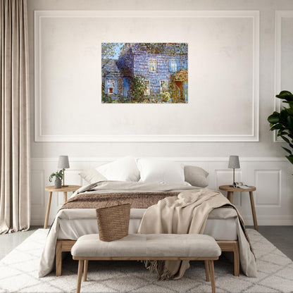 Hutchison House, Easthampton - Childe Hassam Acrylic Print - 70x100 cm / 28x40″ inches