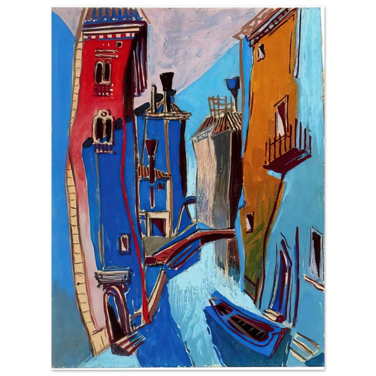 Enrico Prampolini - VENICE 1948 Fine Art Poster - Default Title