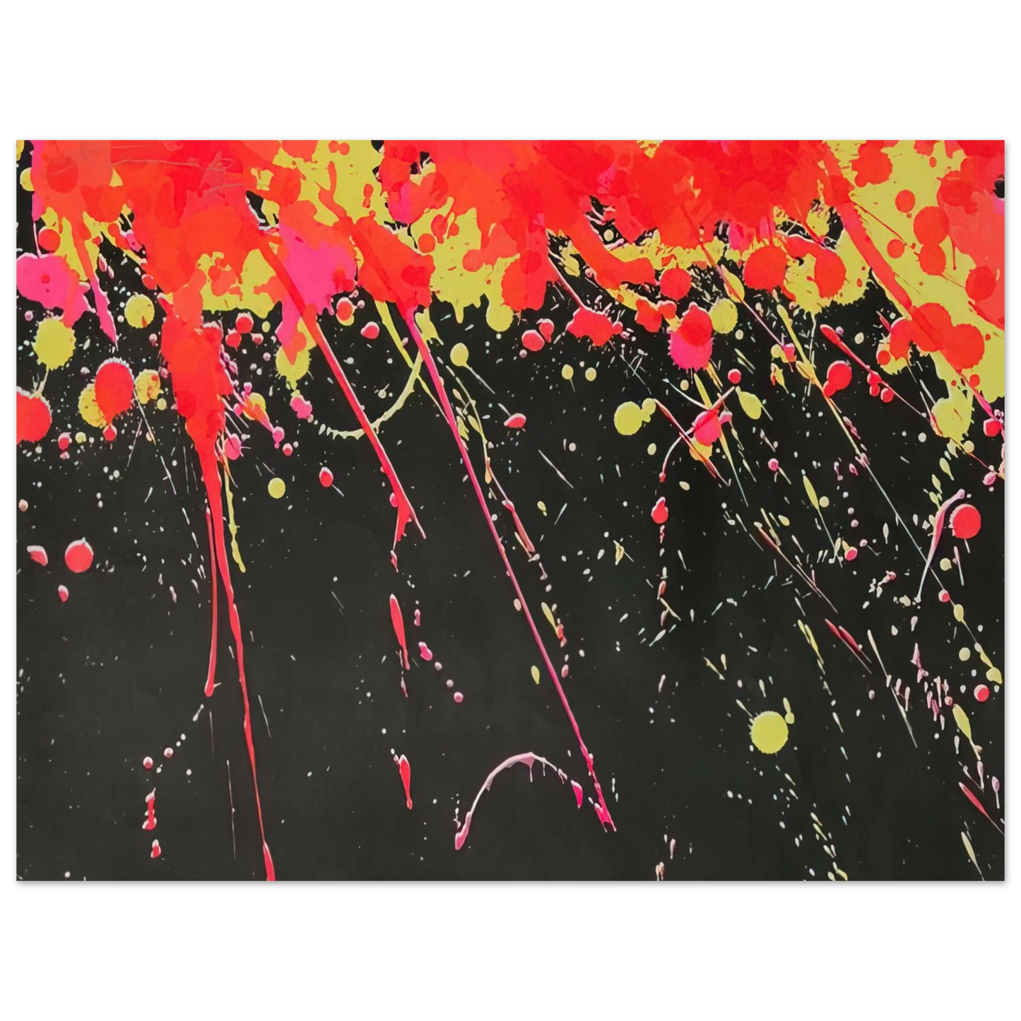 Walasse Ting - Fireworks - 1973 Fine Art Poster - Default Title