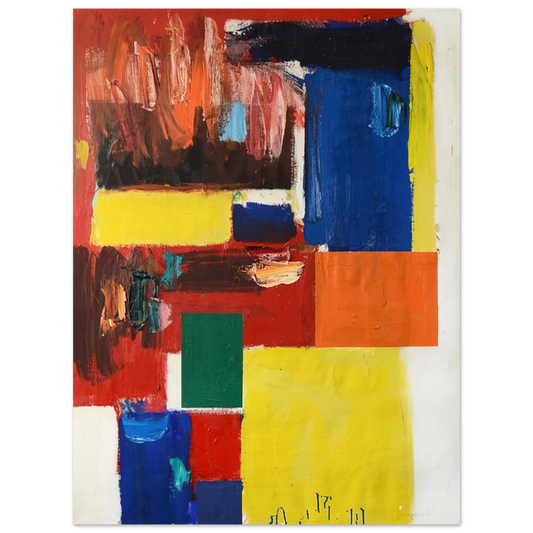 Taro Yamamoto - UNTITLED 1964 Fine Art Poster - Default Title