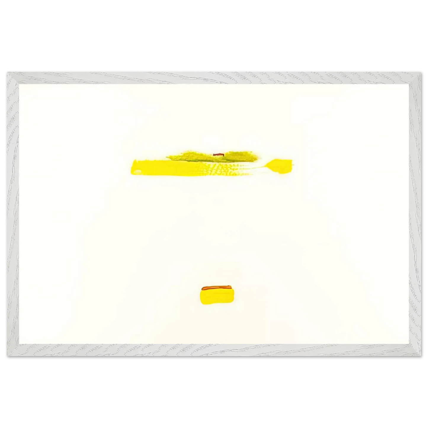 Helen Frankenthaler - New York III - 1972 Wall art - 15x20 cm / 6x8 inches - Premium Wooden Framed Poster With Fine Art Paper - Wood frame
