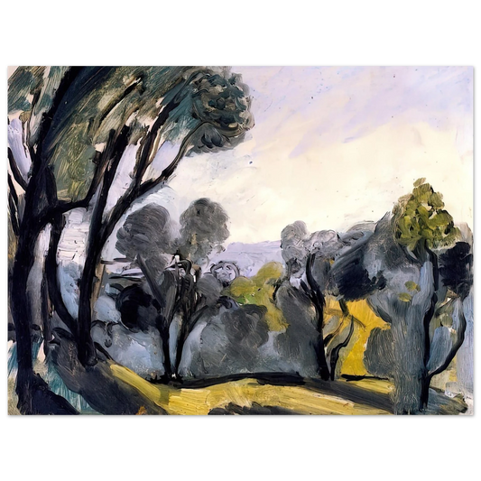 Henri Matisse - LANDSCAPE WITH OLIVE TREES 1918 Fine Art Poster - Default Title