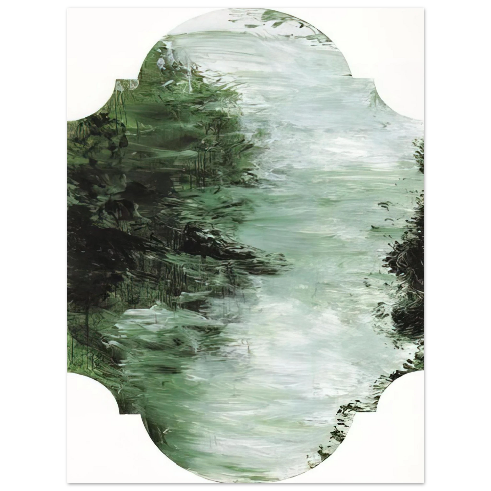 Cy Twombly - Untitled Part VI Fine Art Poster - Default Title