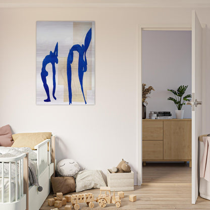 BLUE NUDES - Henri Matisse Brushed Aluminum Print - 70x100 cm / 28x40 inches | Henri Matisse Aluminum Print | Henri Matisse Prints