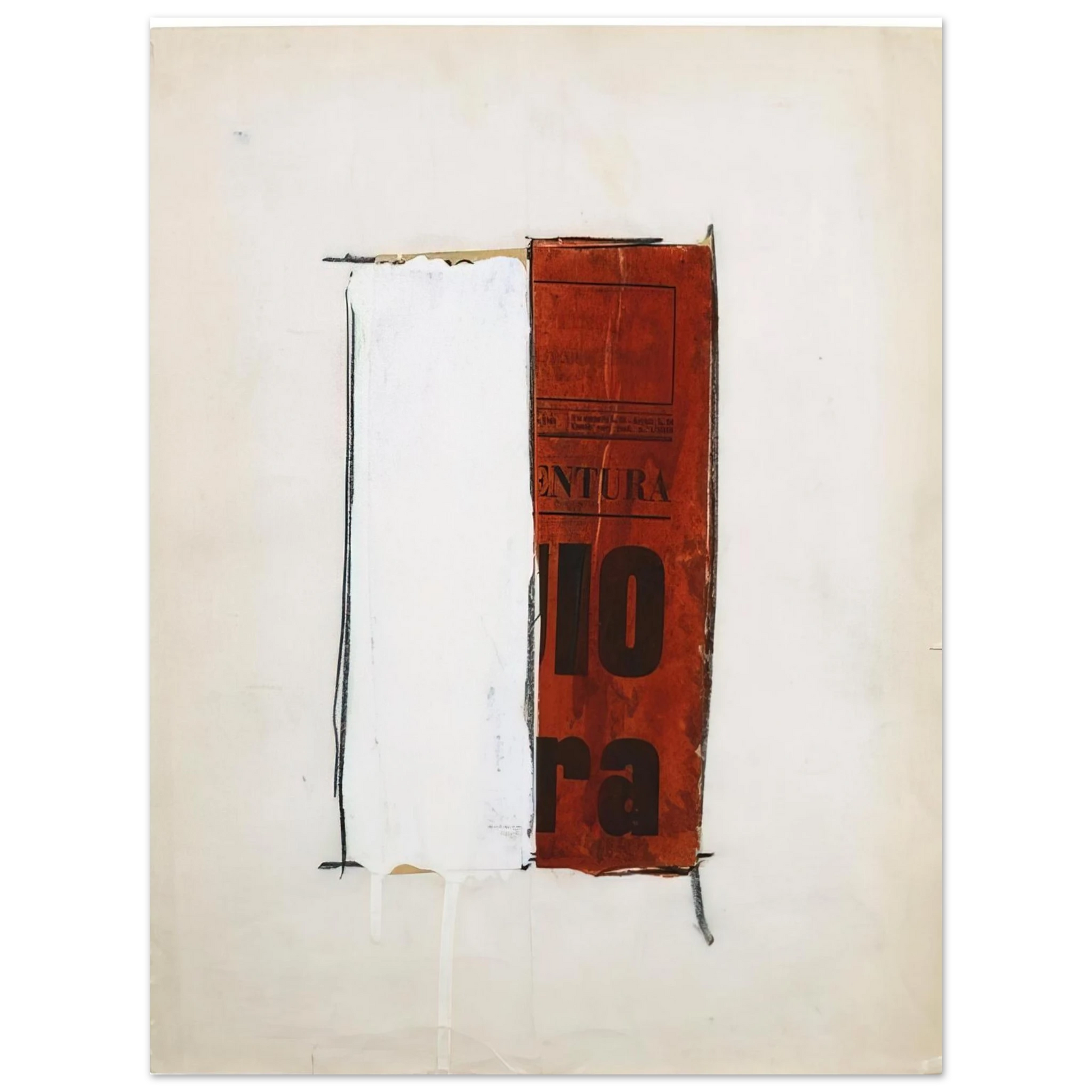 Mario Schifano - Untitled - 1961 Fine Art Poster - Default Title