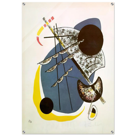 SMALL WORLDS II 1922 - Wassily Kandinsky Acrylic Print - 70x100 cm / 28x40″ inches