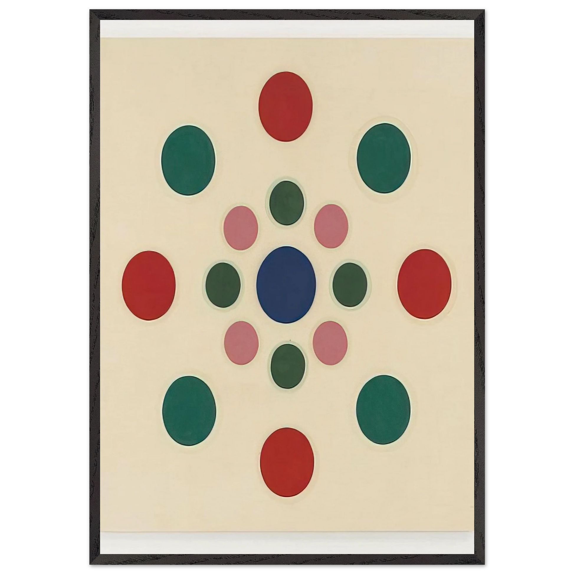 Inning - 1963 - Thomas Downing Framed Art Print – Black Wooden Frame - Default Title - -Framed Art Print