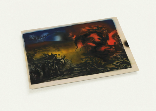 LANDSCAPE WITH STEER 1937 By Jackson Pollock Pack of 10 Post Cards | Jackson Pollock Post Cards | A6 (10.5 x 14.8 cm) - 4.1 x 5.8 inches