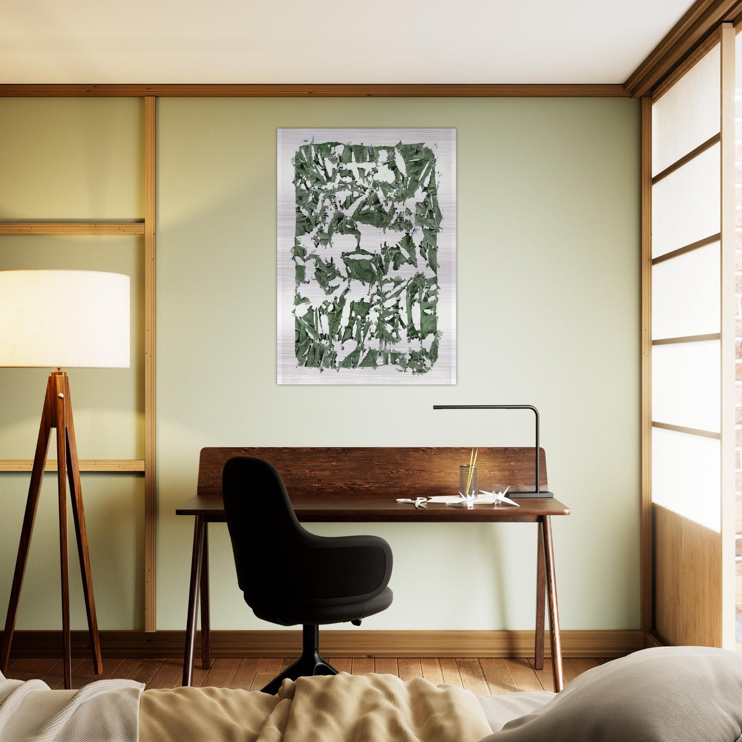 Tabula - 1980 - Simon Hantai Brushed Aluminum Print - 70x100 cm / 28x40 inches | Simon Hantai Aluminum Print | Simon Hantai Prints