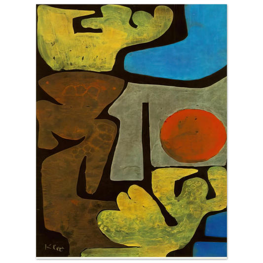 Paul Klee - PARK OF IDOLS 1938 Fine Art Poster - Default Title