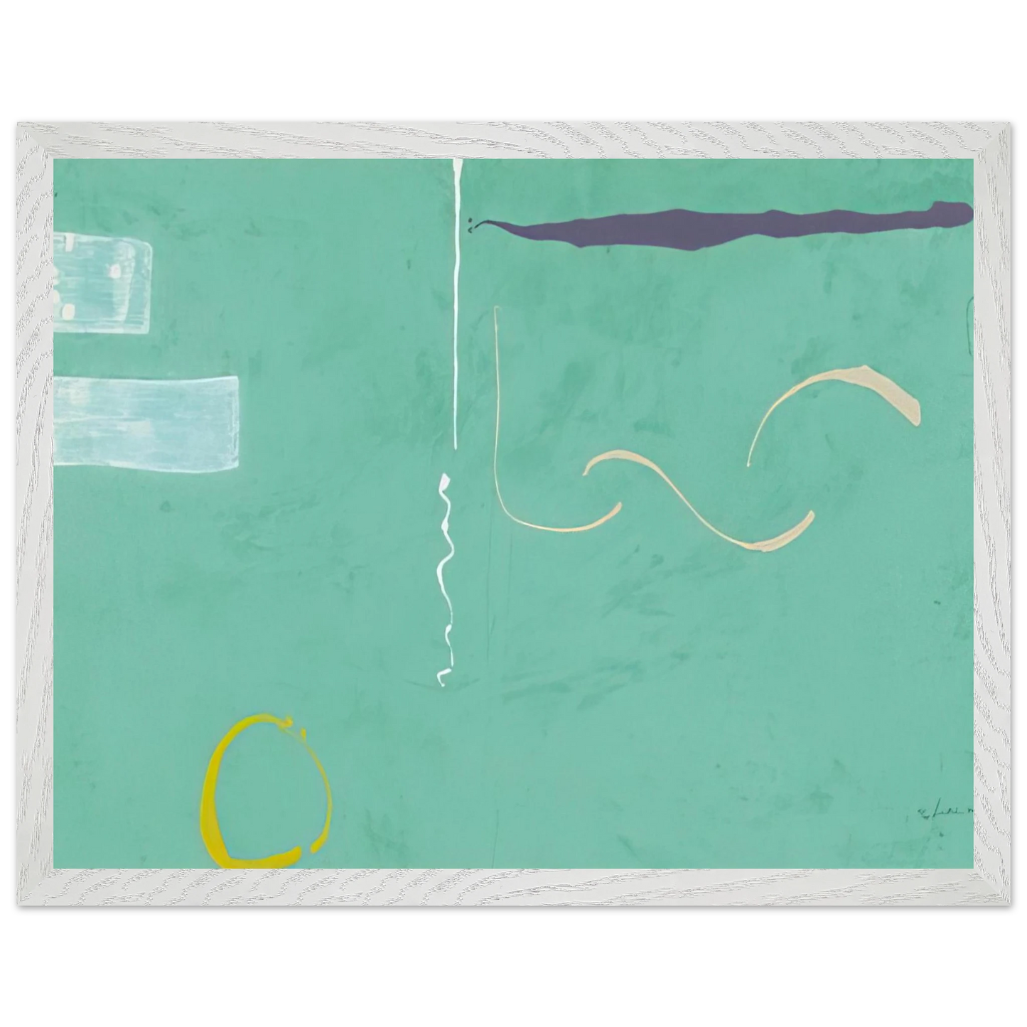 Helen Frankenthaler - Tahiti - 1989 Wall art - A3 (29.7 x 42  cm) - Fine Art Poster - -